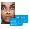 Кольорові лінзи swati coloured 1-month lenses aquamarine 1 пара