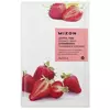 Тканинна маска для обличчя з екстрактом полуниці Mizon joyful time essence 23 g