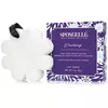 Пенная многоразовая губка для душа Spongelle boxed white flower blackberry white 1 шт