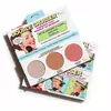 Палетка хайлайтеров, бронзаторов и румян TheBalm double crosser 1 шт.