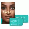 Кольорові лінзи swati coloured 1-month lenses jade 1 пара
