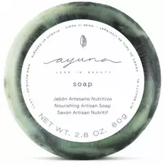Живильне мило для обличчя Ayuna nourishing artisan soap 80g