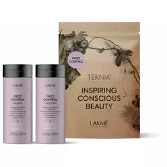 Дорожній набір Lakme teknia набір frizz control: шампунь 100 мл, кондиціонер 100 мл
