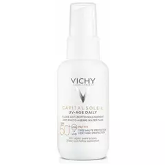 Vichy Capital Soleil UV-Age Daily Water Fluid SPF50+ 40 мл