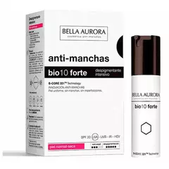 Інтенсивний депігментуючий крем Bella Aurora Bio10 Forte для сухої шкіри 30 мл