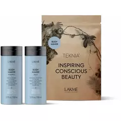 Дорожній набір: шампунь 100 мл, бальзам Lakme teknia 100 мл