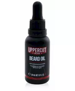 Масло для бороды Uppercut Deluxe beard oil patchouil & leather 30 мл