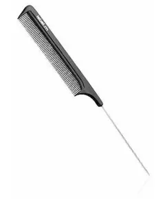 Гребінець Label.m metal end tail comb (antistatisk)