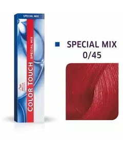 Краска для волос Wella color touch special mix 0/45 60 ml