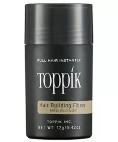 Засіб для нарощування волосся Toppik hair building fibers regular medium blonde 12 г
