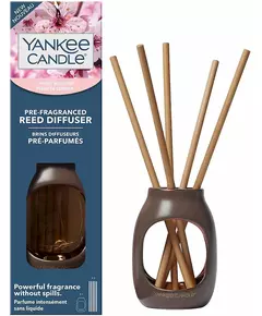 Набор ароматизированных тростниковых свечей Yankee Candle pre-fragranced metallic cherry blossom 226g