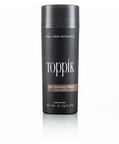 Фібра для зміцнення волосся Toppik середньо-коричнева 27,5 г