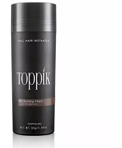 Засіб для нарощування волосся Toppik hair building fibers giant size dark brown 55 g