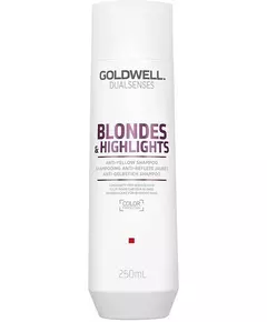 Шампунь против желтизны Goldwell dualsenses blondes & highlights 250 мл