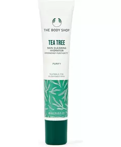 Очищающий увлажняющий крем The Body Shop tea tree 40 мл