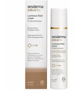 Сияющий флюид Sesderma azelac ru spf50 50 мл