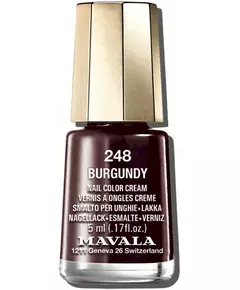 Краска для ногтей Mavala mini burgundy 5 мл