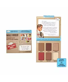 Палетка тіней Male Order First Class Male TheBalm 13.2 г  