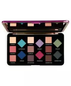 Makeup Revolution London I Love Revolution Parental Advisory Explicit Content палетка теней для век, 15 оттенков