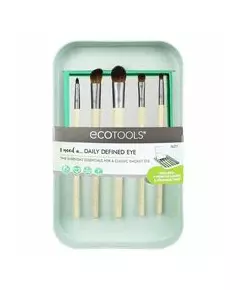 Набор кистей для макияжа глаз Ecotools Daily Defined Eye, 5 штук