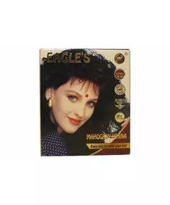 Набор стойкой краски для волос Eagles Henna Hair Color Mahogany, 6 × 10 г