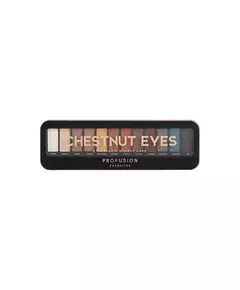 Палетка теней для век Profusion Chestnut Eyes 12 оттенков, 25 г