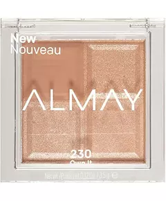 Палетка теней для век Almay Shadow Quad 230 Own It, 3,5 г