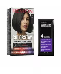 Стійка фарба для волосся Revlon Mass Market Colorstay #1-black 4, 130 мл