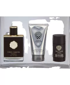 Набір парфумерії та засобів догляду для чоловіків Vince Camuto Terra Extreme Eau De Toilette, Anti-Perspirant Deodorant Stick, 100 мл
