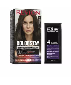 Стійка фарба для волосся Revlon Mass Market Colorstay #4-castaño 4, 165 мл