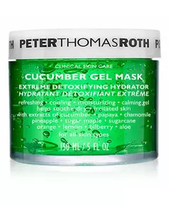 Успокаивающая гелевая маска для лица Peter Thomas Roth Cucumber De-Tox, 150 мл