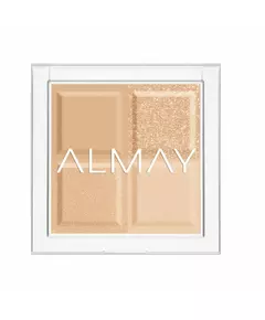 Палетка теней для век Almay Shadow Quad 220, 3,5 г