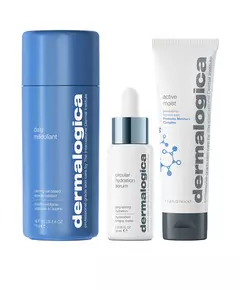 Набір засобів для догляду за шкірою обличчя Dermalogica Smooth + Hydrate, 74 г