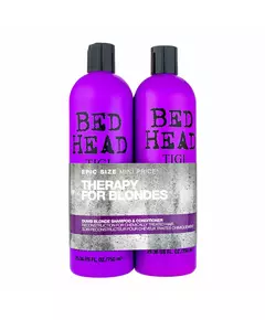 Набір засобів для догляду за волоссям TIGI Bed Head Dumb Blonde, 750 мл