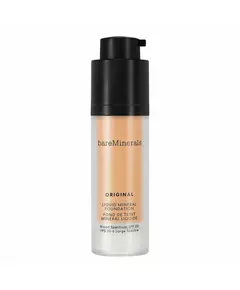 Рідка тональна основа для обличчя Bare Minerals Original Liquid Mineral Luminous 20 Golden Tan, SPF 20, 30 мл