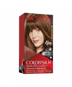 Фарба для волосся Revlon Mass Market COLORSILK 43-castaño medio dorado, 130 мл