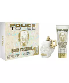 Набор парфюмерной воды и увлажняющего лосьона для тела Police To Be Born To Shine для женщин, 40 мл