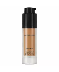 Рідка тональна основа Bare Minerals Original Liquid Mineral Luminous 24 Neutral Dark 20, SPF 30, 30 мл