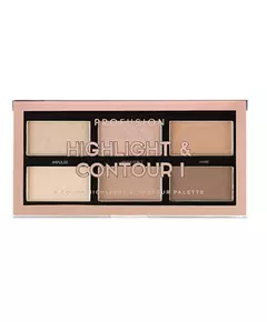 Палетка для контурингу Profusion Illuminating Contouring, 7,8 г