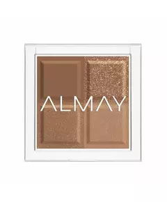 Палетка тіней для повік Almay Shadow Quad 170 Individualist, 3,5 г