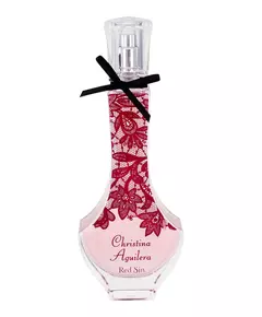 Миниатюра парфюмерной воды для женщин Christina Aguilera Red Sin, 15 мл