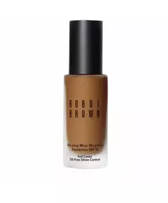 Стійкий рідкий тональний крем Bobbi Brown Skin Glycerin Longwear W-088 Golden Almond, SPF 15, 30 мл