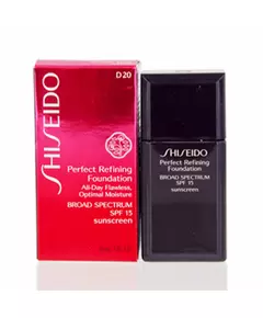 Зволожувальна рідка тональна основа Shiseido Perfect Refining D20 Rich Brown, 30 мл