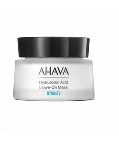 Зволожувальна кремова маска для обличчя Ahava Leave-On Hyaluronic Acid, 50 мл