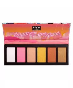 Палетка хайлайтерів NYX Sugar Trip Squad 01 SQUADHP, 30 г
