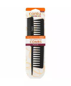 Набір гребінців для волосся Cantu Black, 2 штуки