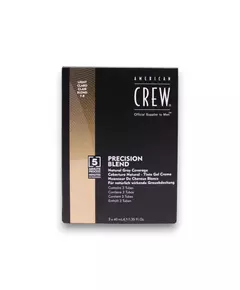 Полуперманентная краска для волос American Crew Precision Blend 7-8 Light, 3 × 40 мл