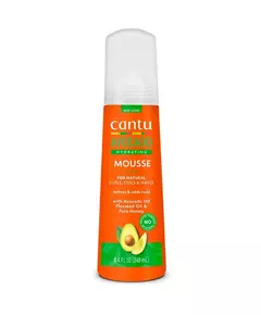 Мус для укладання волосся Cantu Avocado Avocado Oil Definition & Control Light Hold, 248 мл