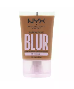 Тональна основа з природним фінішем NYX Bare With Me Blur BWMBT17 Truffle No, 30 мл