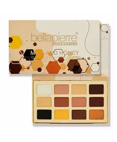 Палетка тіней для повік Bellapierre Milk & Honey 12 відтінків, 25 г